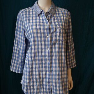 Gingham blouse